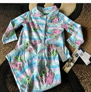 Star Wars Blue and Pink Kids Pajama Set